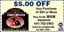 Discount Coupon for Plaza de Toros Mexico
